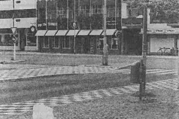 Der Bismarckplatz in Wilhemshaven